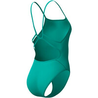 Speedo bañador natación mujer FL SOLID WEB BACK AZUL 03