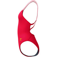 Speedo bañador natación mujer FL SOLID WEB BACK ROJO 03