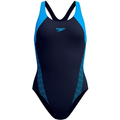 SPEEDO HYPERBOOM SPLICE LANEBACK 1 PIECE negro