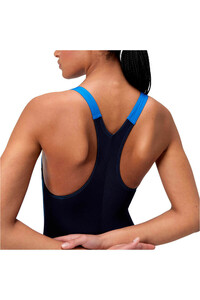 Speedo bañador natación mujer HYPERBOOM SPLICE LANEBACK 1 PIECE NEGRO 03