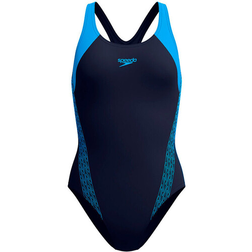SPEEDO HYPERBOOM SPLICE LANEBACK 1 PIECE negro