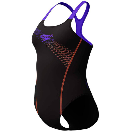 SPEEDO MEDLEY LOGO 1 PIECE negro