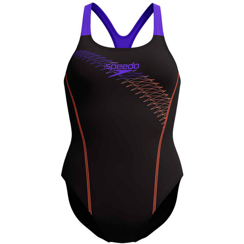 SPEEDO MEDLEY LOGO 1 PIECE negro
