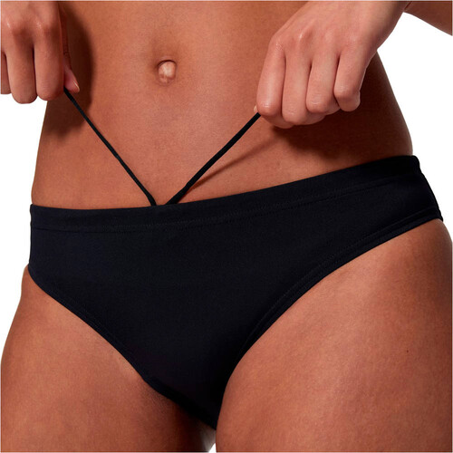 SPEEDO MEDLEY LOGO V-BACK TWO PIECE gris
