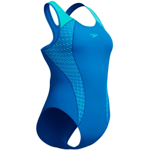 SPEEDO PLACEMENT LANEBACK 1 PIECE azul