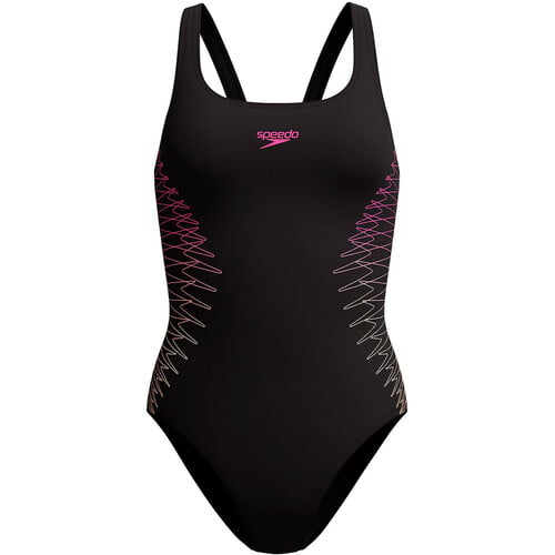 SPEEDO PLACEMENT MUSCLEBACK 1 PIECE gris