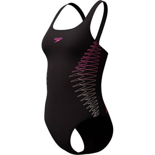 SPEEDO PLACEMENT MUSCLEBACK 1 PIECE gris