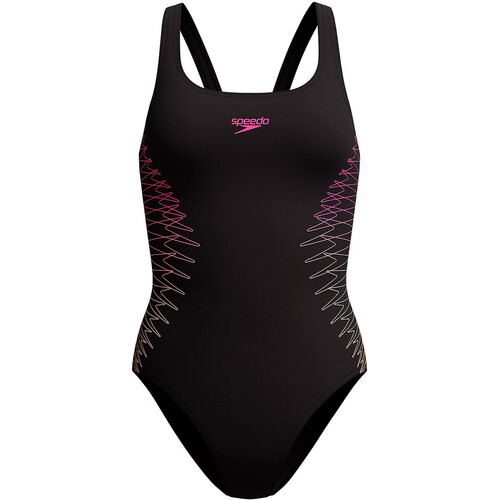 SPEEDO PLACEMENT MUSCLEBACK 1 PIECE gris