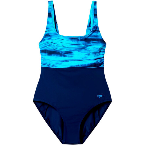 SPEEDO PRINT CONTOUR ECLIPSE ONE PIECE naranja