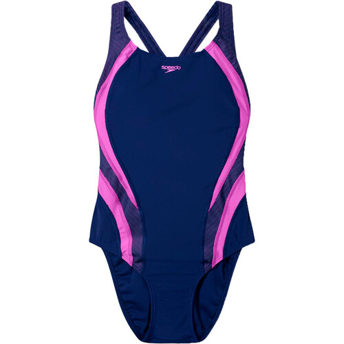 SPEEDO QUANTUM RIB SPLICE ONE PIECE naranja