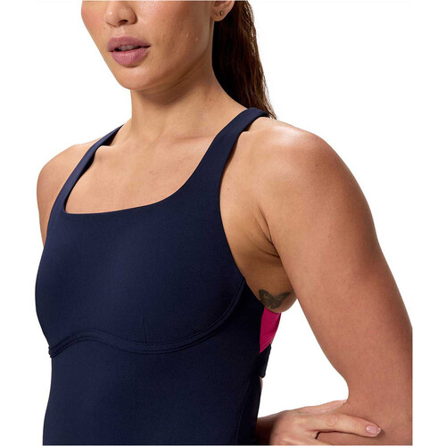 SPEEDO SOLID FLEX BAND ONE PIECE naranja