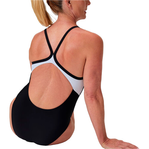 SPEEDO SOLID RACERBACK ONE PIECE gris