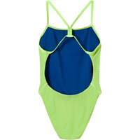 Speedo bañador natación mujer SOLID V-BACK 2.0 VERDE 06