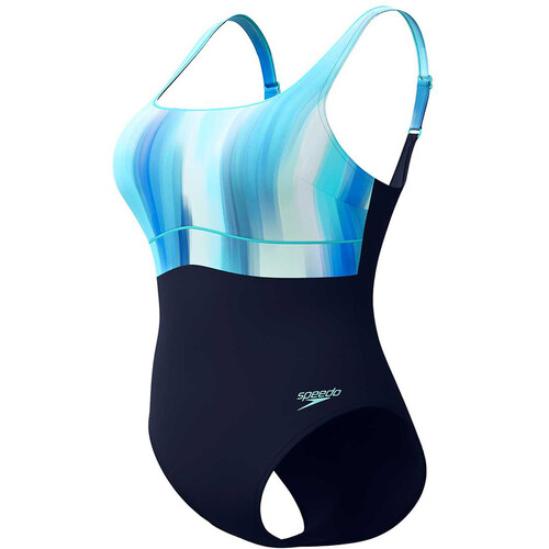 SPEEDO SHAPING CONTOURECLIPSE PRINTED 1 PC azul