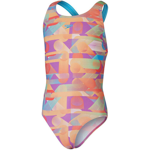 Speedo bañador natación niña DIGITAL ALLOVER LEADERBACK 