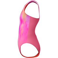 Speedo bañador natación niña PRINT PULSEBACK ONE PIECE ROSA vista detalle