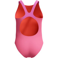Speedo bañador natación niña PRINT PULSEBACK ONE PIECE ROSA vista trasera