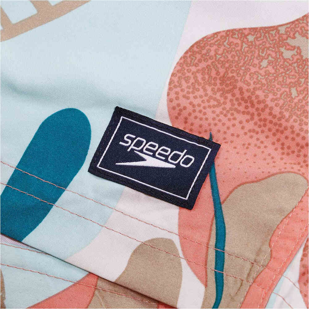 Speedo bañador playa hombre DIGITAL PRINTED LEISURE 16 NARANJA 06
