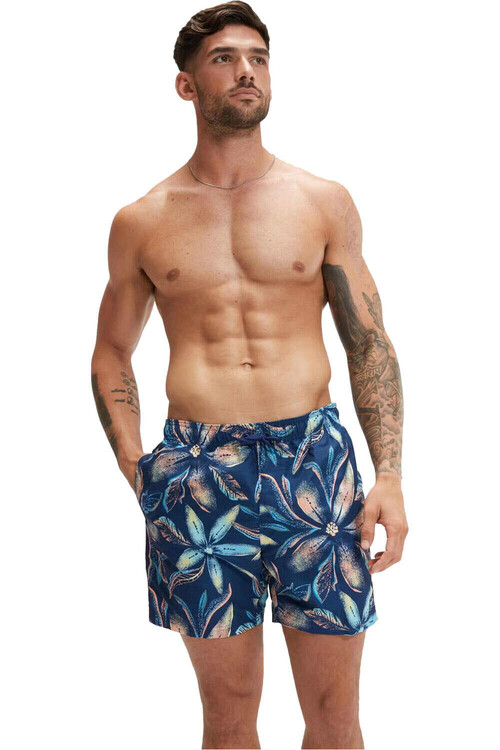 SPEEDO DIGITAL PRINTED LEISURE 16 WATERSHORT azul