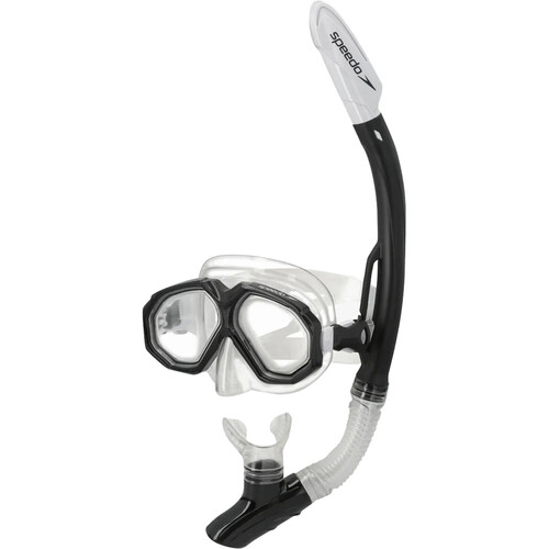 SPEEDO LEISURE ADULT DUAL LENSES AND SNORKEL COMBO