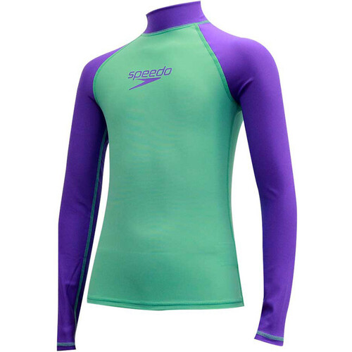 Speedo traje de neopreno corto niño SPEEDO DELIGHT YOUTH GIRL RASHGUARD L S 