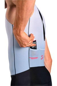 Spiuk buzo ciclismo hombre SUMMUM BLANCO vista trasera