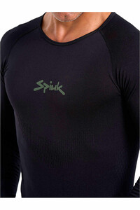 Spiuk camiseta térmica manga larga CAMISETA M/L ANATOMIC UNISEX NEGRO vista trasera
