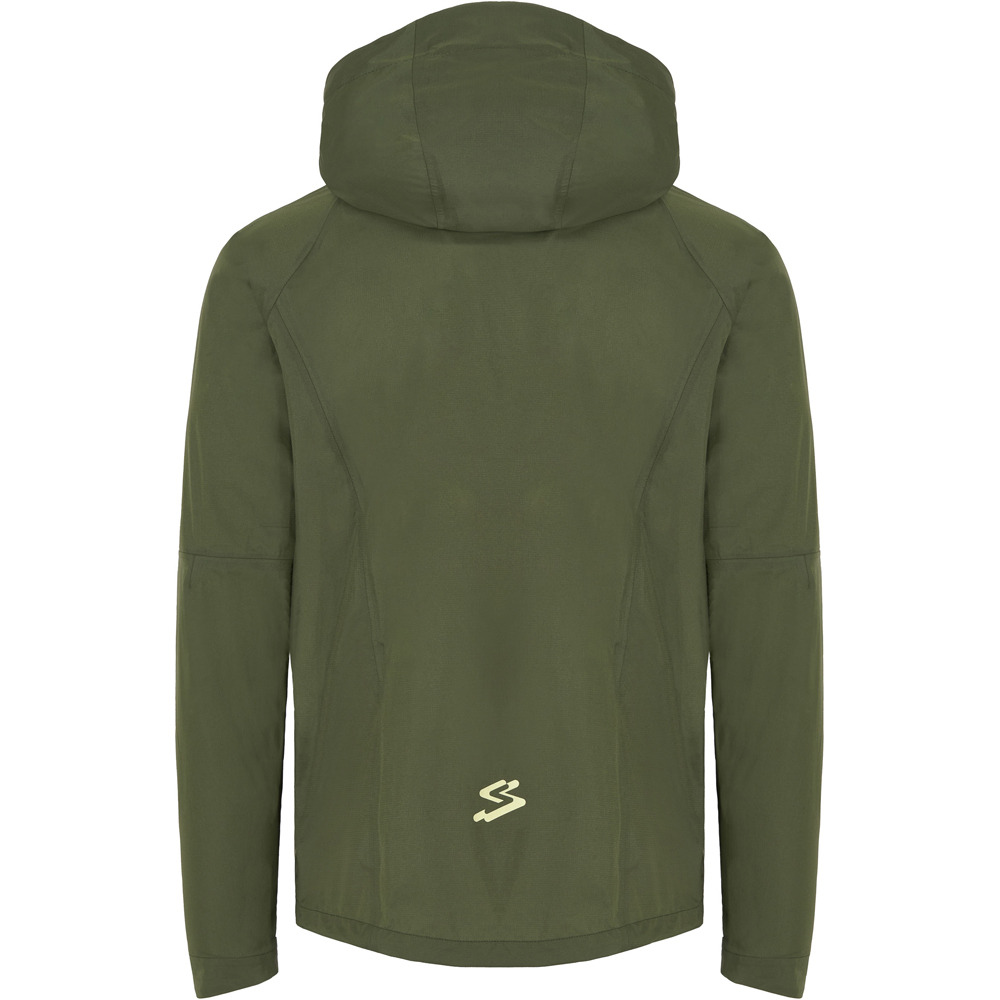 Spiuk chaqueta impermeable ciclismo hombre ALL TERRAIN VERDE 03