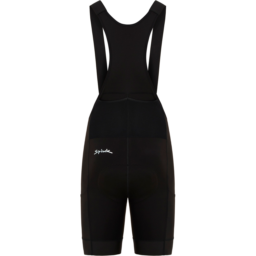 Spiuk culotte corto hombre GRAVEL 600 NEGRO vista trasera