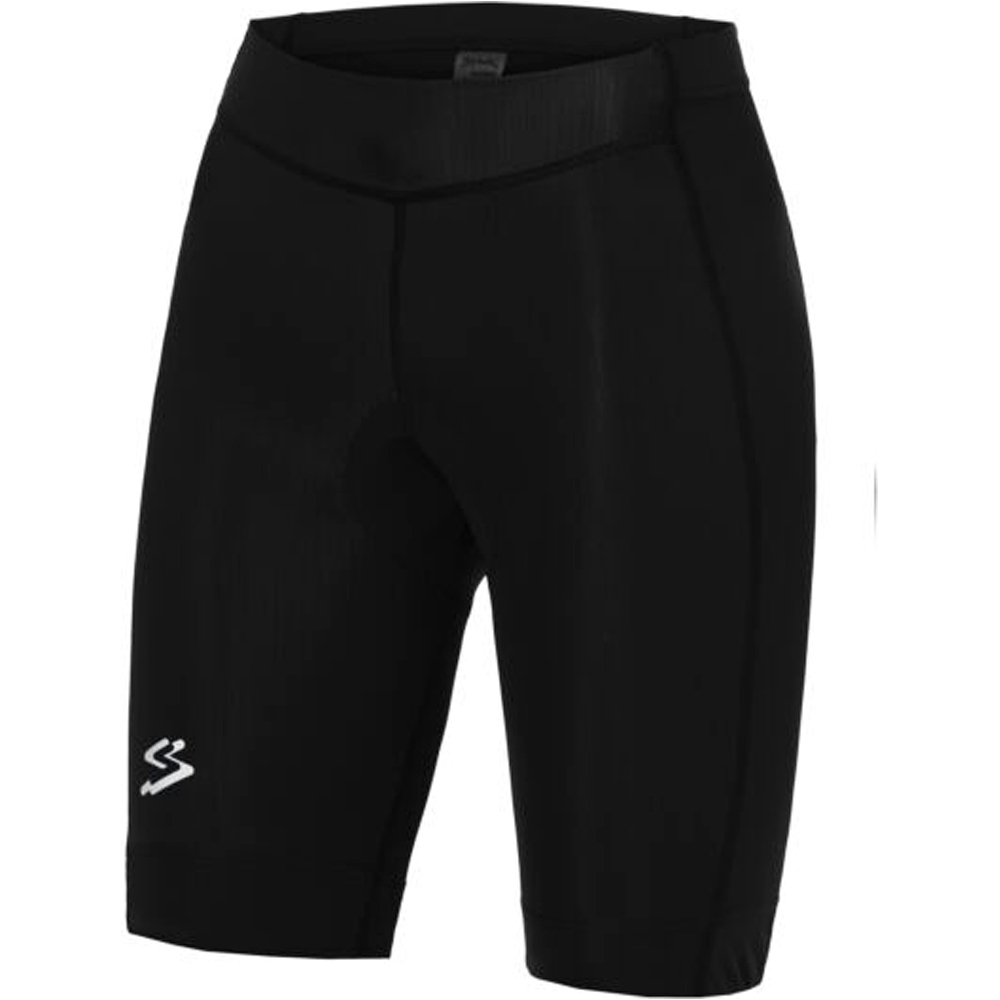 Spiuk culotte corto mujer ANATOMIC 300 NEGRO vista frontal