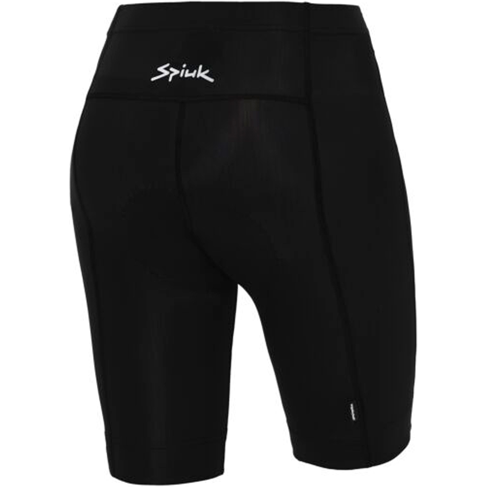 Spiuk culotte corto mujer ANATOMIC 300 NEGRO vista trasera