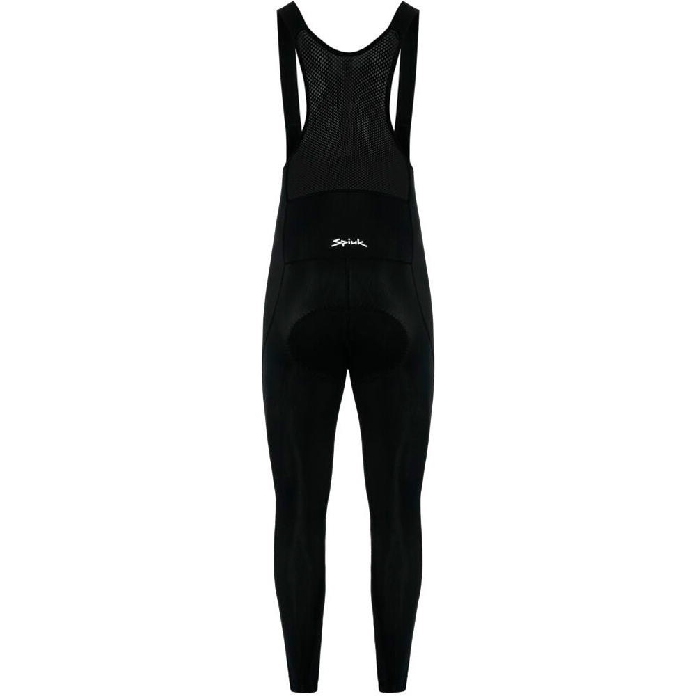 Spiuk culotte largo ciclismo 400 NEGRO vista trasera