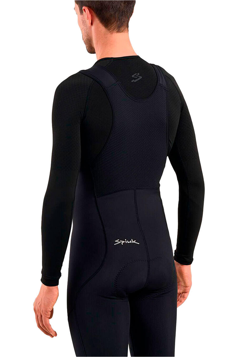 Spiuk culotte pirata hombre ANATOMIC NEGRO vista trasera