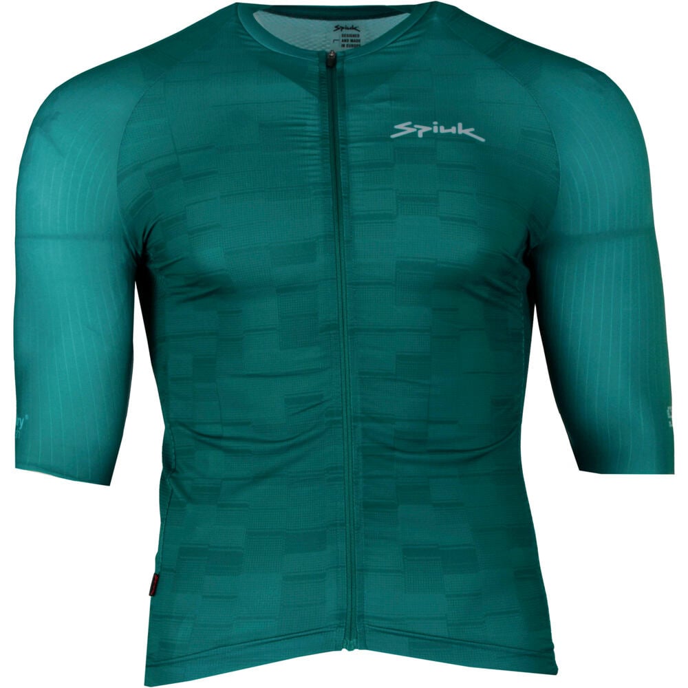 Spiuk maillot manga corta hombre FS VERDE vista frontal