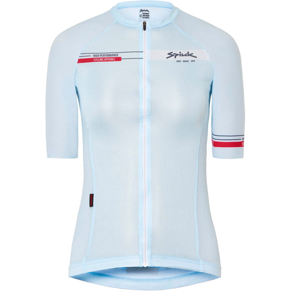 Spiuk maillot manga corta mujer TOP TEN AZUL vista detalle