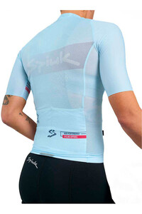 Spiuk maillot manga corta mujer TOP TEN AZUL vista trasera