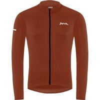 Spiuk maillot manga larga hombre ANATOMIC PULSE MARRON vista frontal