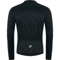 Spiuk maillot manga larga hombre ANATOMIC PULSE NEGRO vista trasera