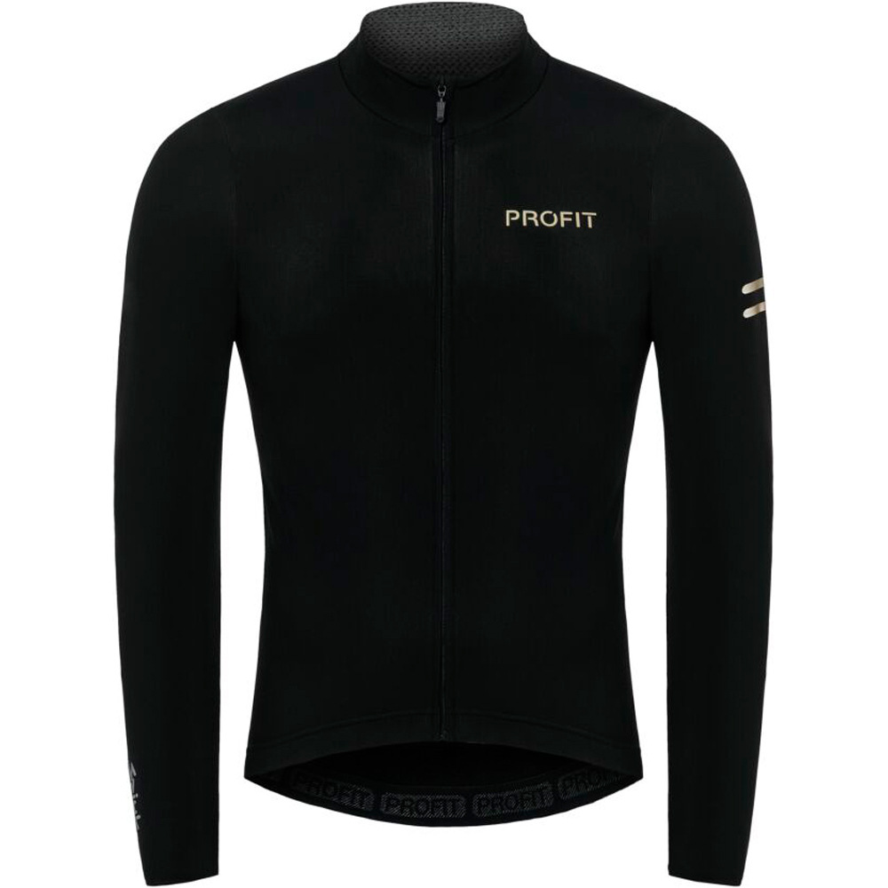 Spiuk maillot manga larga hombre PROFIT COLD&RAIN NEGRO vista detalle