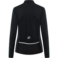 Spiuk maillot manga larga mujer ANATOMIC NEGRO vista trasera