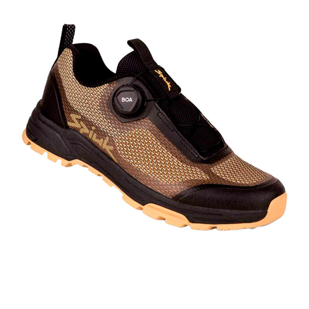 Spiuk zapatillas mtb EBANA MTB MARRON lateral interior