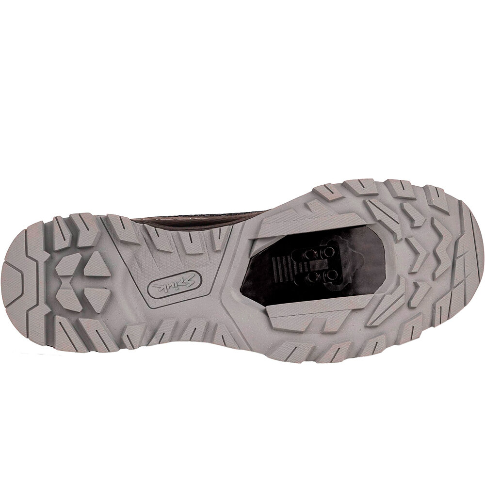 Spiuk zapatillas mtb EBANA MTB NEGRO vista trasera