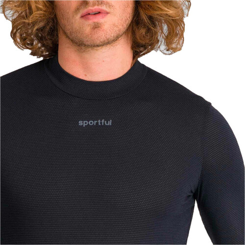 Sportful camiseta térmica manga larga MERINO LAYER NEGRO
