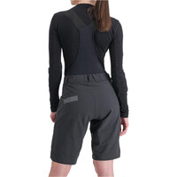 Sportful camiseta térmica mujer MERINO NEGRO vista trasera