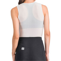 Sportful camiseta térmica mujer PRO BASELAYER BLANCO vista trasera