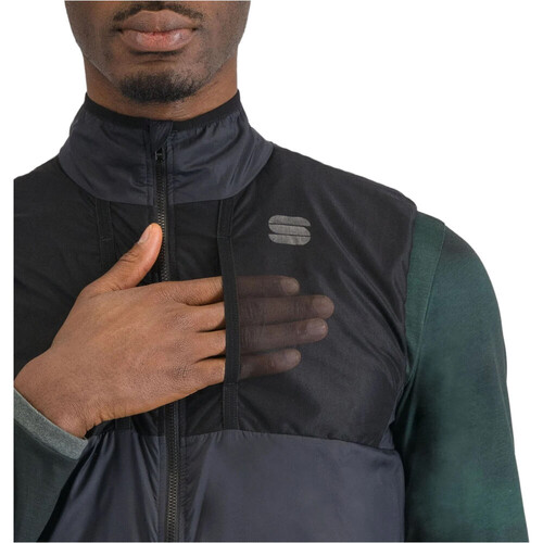 Sportful chaleco ciclismo cortavientos GIARA LAYER NEGRO