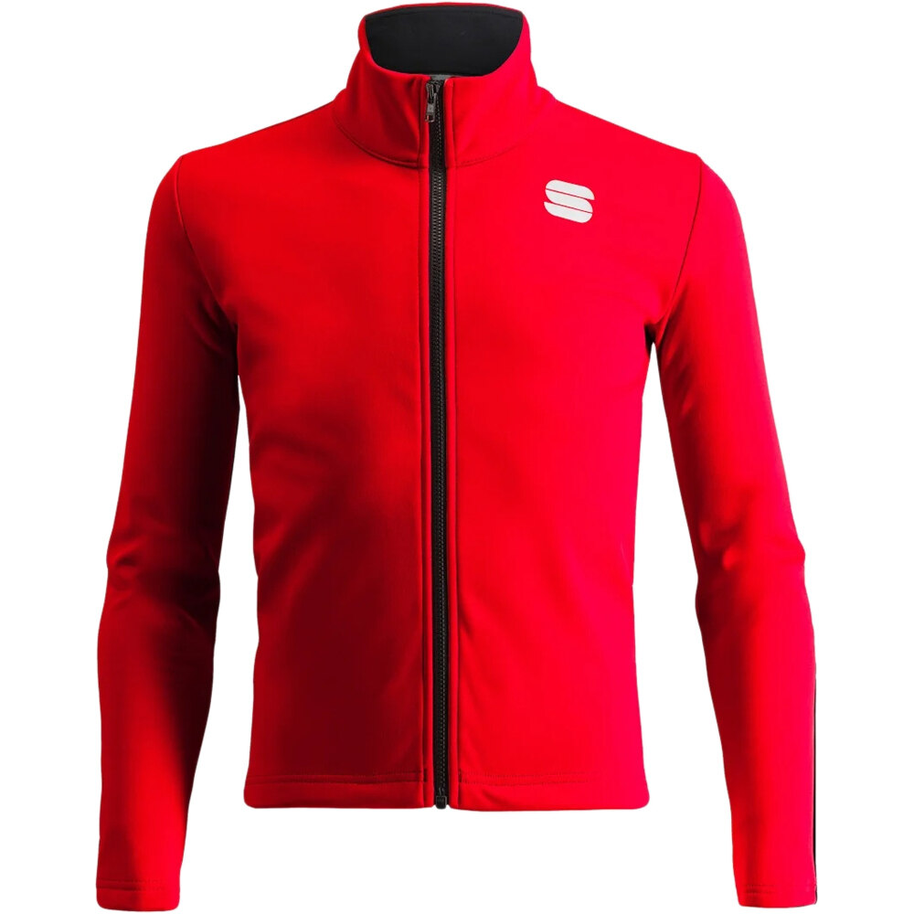 Sportful chaqueta ciclismo niño NEO ROJO vista frontal