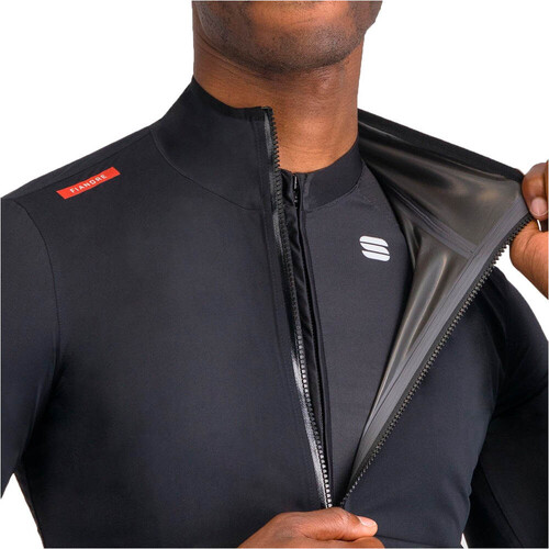 Sportful chaqueta impermeable ciclismo hombre FIANDRE AQUA NEGRO