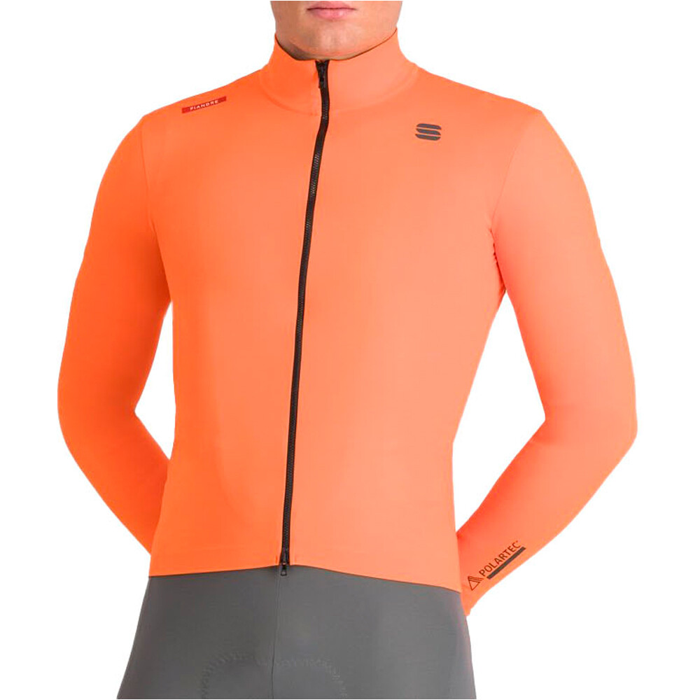 Sportful cortavientos ciclismo hombre CLASSIC GRIS vista frontal