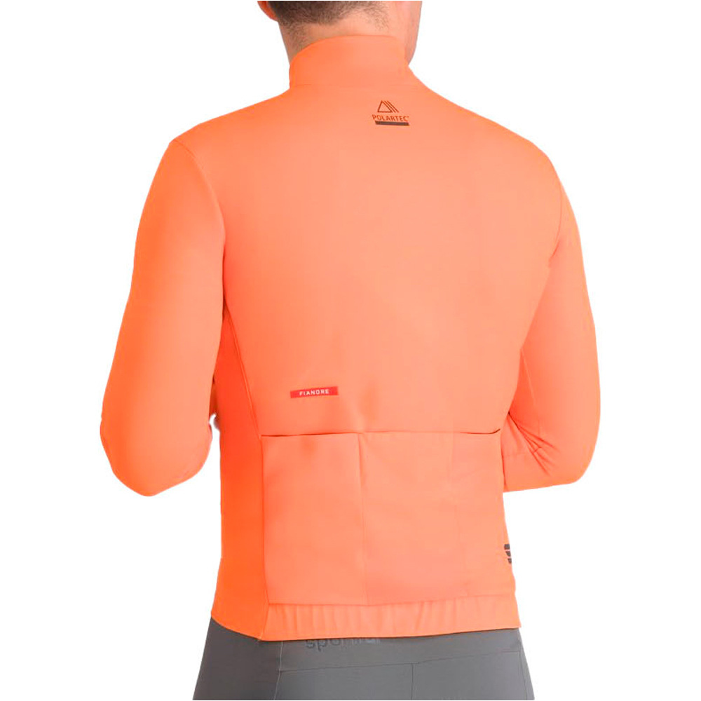 Sportful cortavientos ciclismo hombre CLASSIC GRIS vista trasera